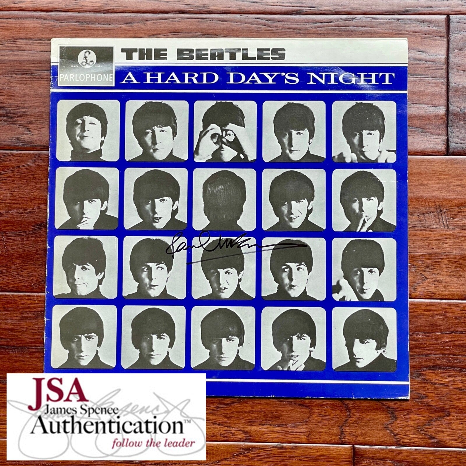 PAUL McCARTNEY * JSA * Autograph HARD DAY'S NIGHT LP Album Signed * CAIAZZO