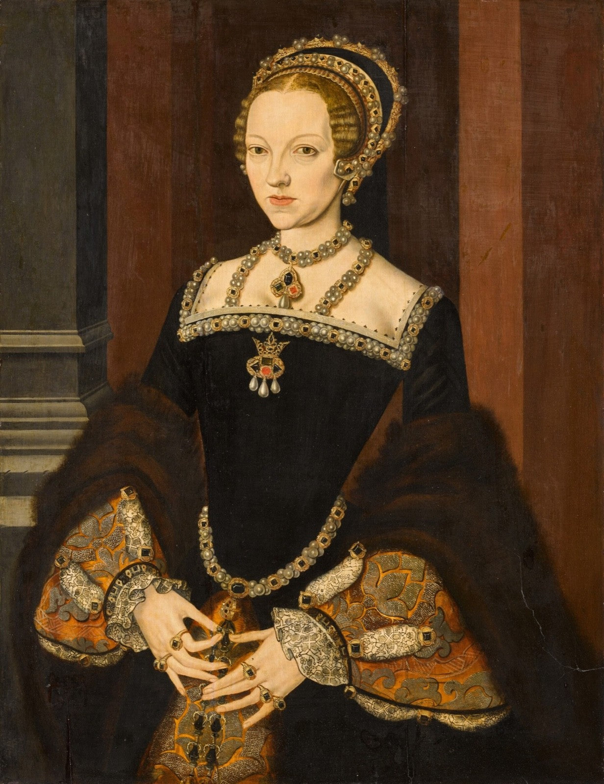 Queen CATHERINE PARR * HENRY VIII Last Wife Scarce LOCK OF HAIR Autograph Note