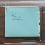 PAUL McCARTNEY * PSA/DNA * Undedicated Autograph Album Page Signed * BEATLES