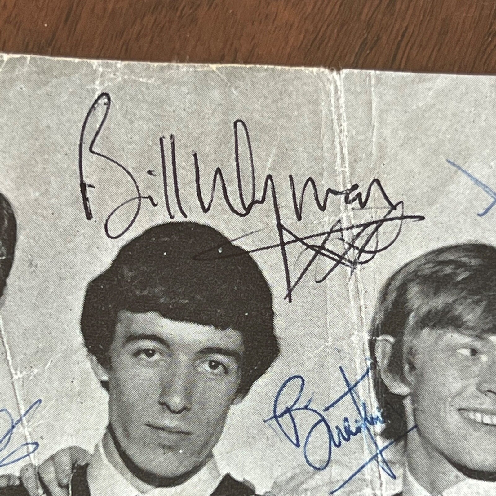 ROLLING STONES * PSA * AUTOGRAPH Full Set Mick Jagger Brian Jones PHOTO Signed