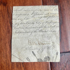 EDWIN M. STANTON * PSA * Autograph Civil War Commission Cut SIGNED * Lincoln