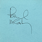 PAUL McCARTNEY * PSA/DNA * Undedicated Autograph Album Page Signed * BEATLES