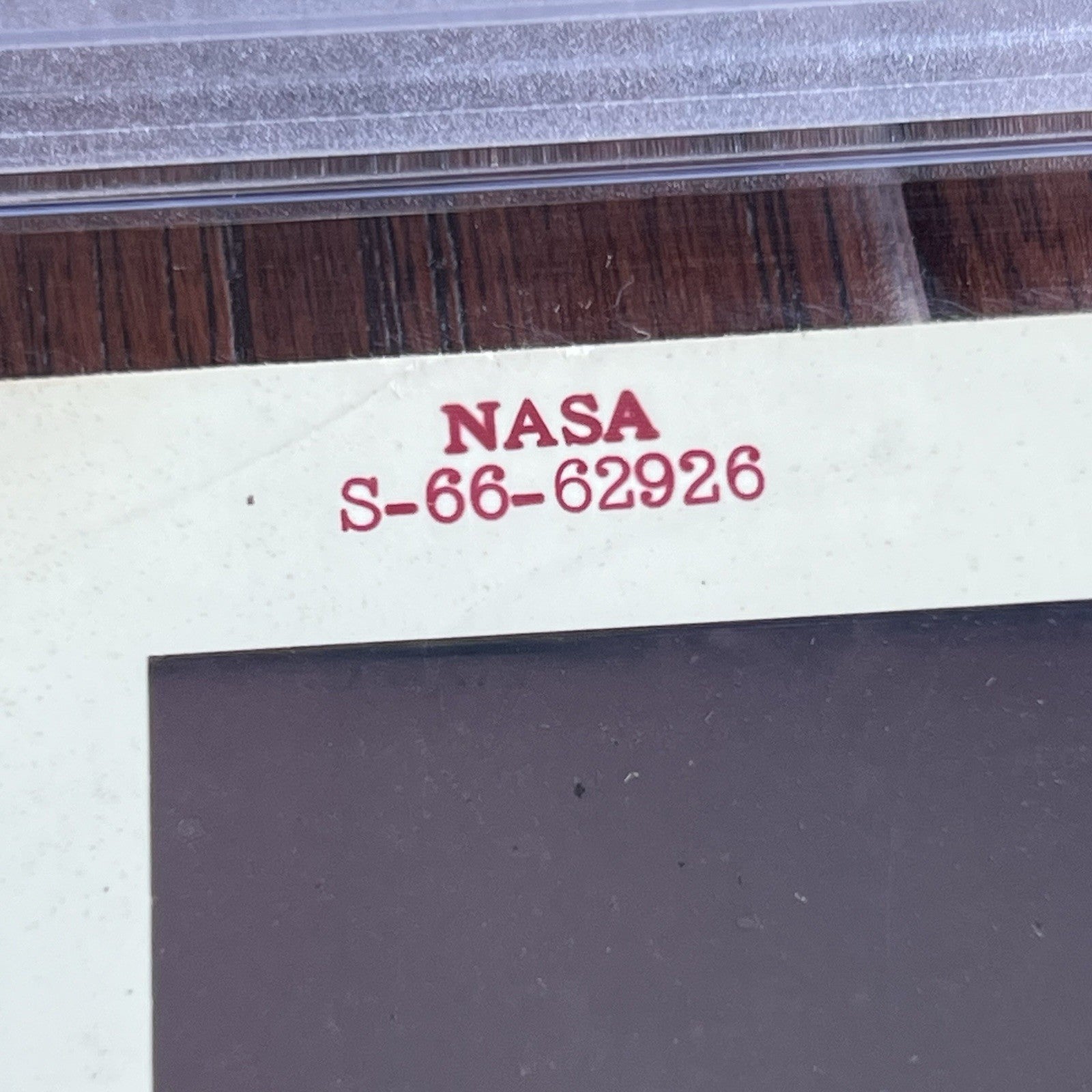 SPACE SELFIE * PSA TYPE 1 PHOTOGRAPH * Gemini 12 Red Number S6662926 I ALDRIN