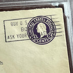 F. SCOTT FITZGERALD * PSA * Autograph Handwritten Envelope Signed and Addressed
