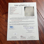THOMAS EDISON * JSA LOA * AUTOGRAPH 1917 World War 1 Experiments Minutes SIGNED