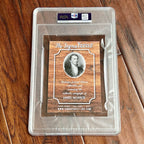 JAMES MONROE * PSA * Autograph Cut Signature CUSTOM CARD Signed
