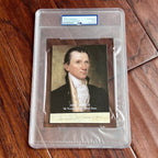 JAMES MONROE * PSA * Autograph Cut Signature CUSTOM CARD Signed