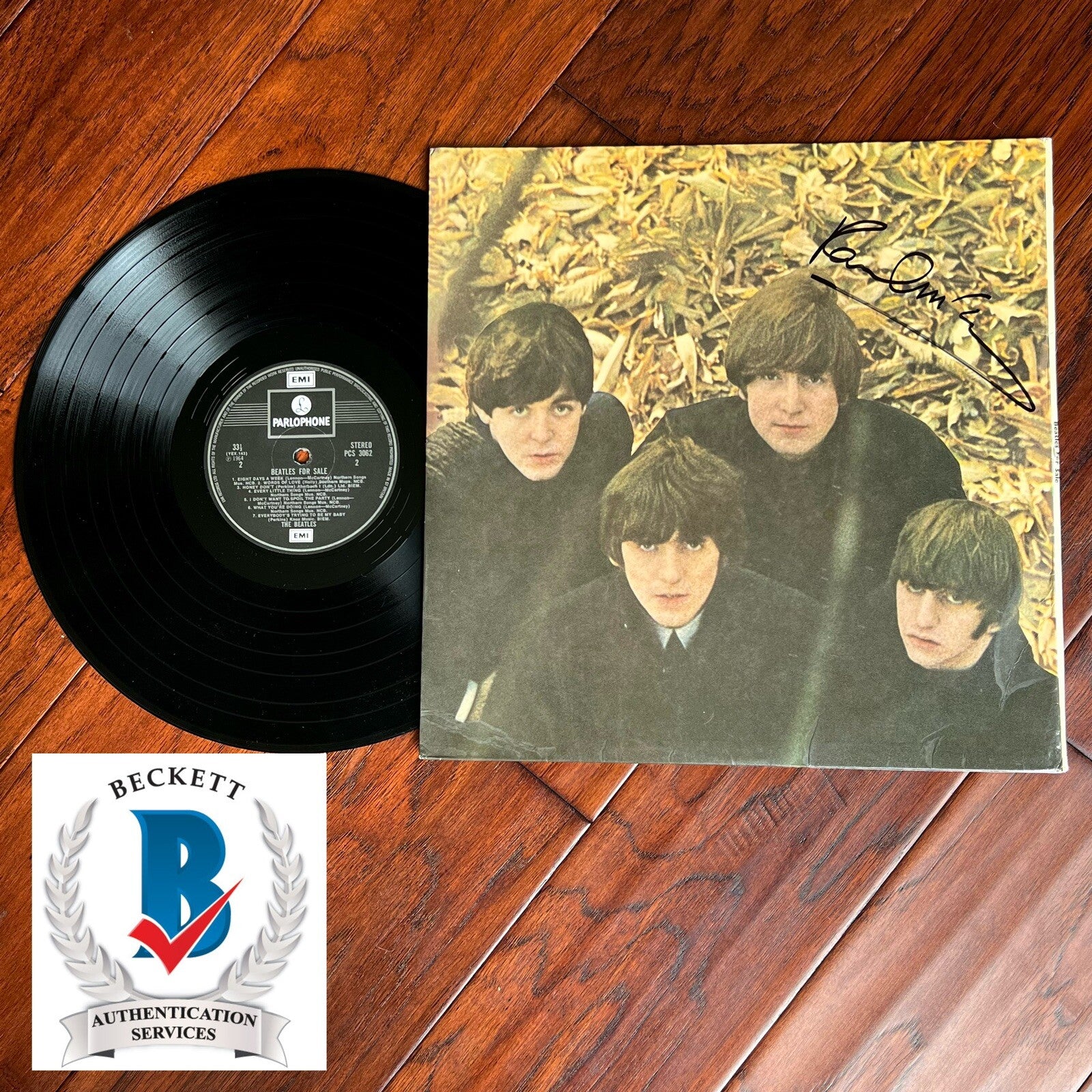 PAUL McCARTNEY * Beckett Autograph BEATLES FOR SALE LP Album Signed * Perry Cox