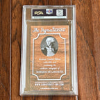 MARQUIS DE LAFAYETTE * PSA * Graded NM-MT 8 Autograph Cut CUSTOM CARD Signed