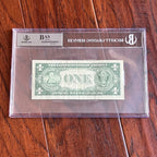 HARRY S TRUMAN * BAS Beckett * Autograph $1 Dollar Bill Signed * BUCK STOPS HERE