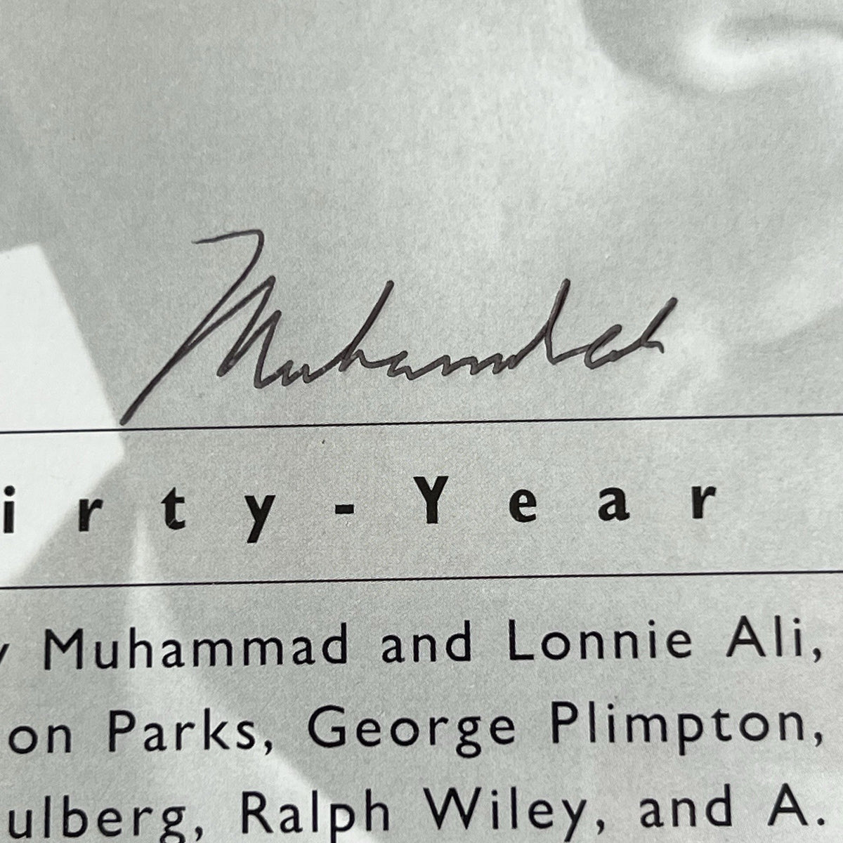 MUHAMMAD ALI * PSA/DNA * Autograph Cut Signature Signed