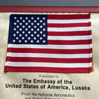 STS 41-B * JSA * Bruce McCandless Certified Flown Flag & Patch Autograph Signed