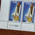 SALLY RIDE * Ride Estate COA * Her Owned Space Stamps EX: Smithsonian