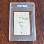 RONALD REAGAN * PSA * Handwritten Autograph Letter Signed Dutch 1980 Election