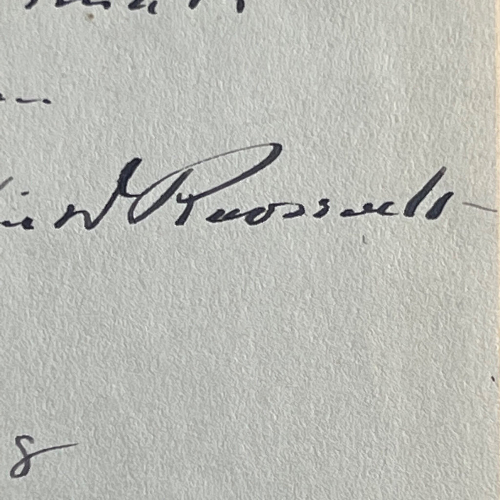 FRANKLIN D. ROOSEVELT * PSA * Autograph "Happy Warrior" Convention Speech Signed