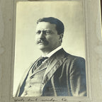 THEODORE ROOSEVELT * PSA * Photo Signed As President To ROUGH RIDER Autograph