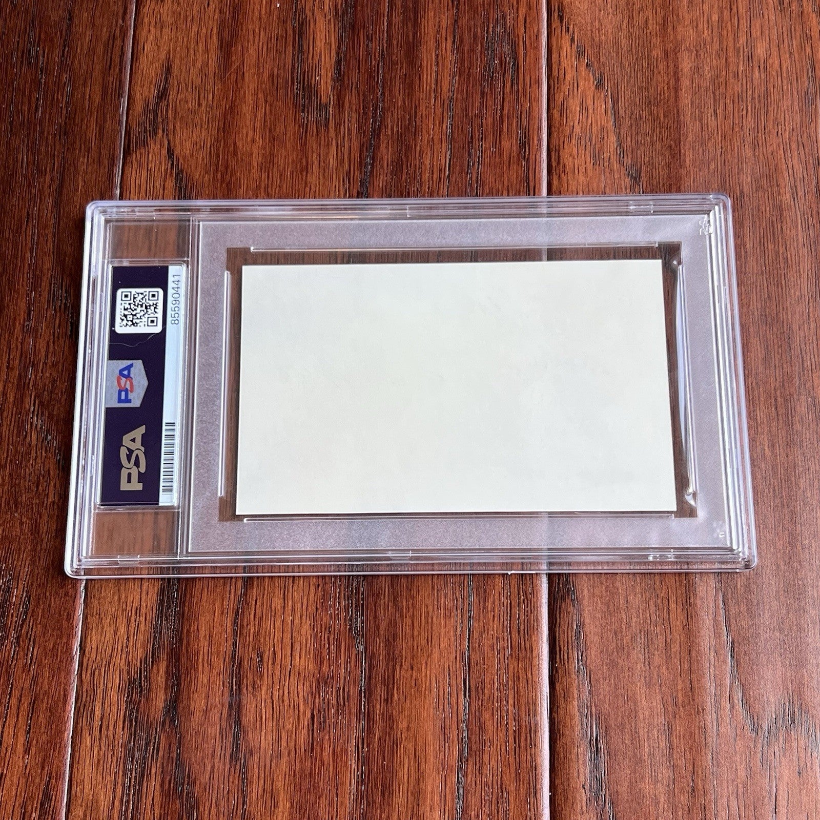 WARREN BUFFETT * PSA  Autograph Berkshire Hathaway BUSINESS CARD Souvenir SIGNED