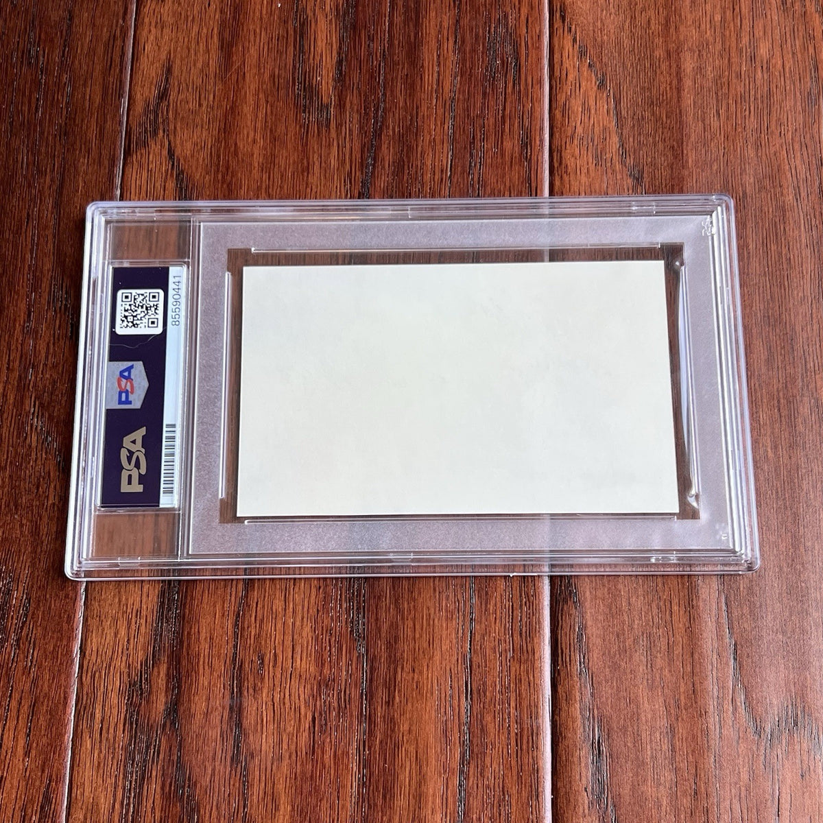 WARREN BUFFETT * PSA  Autograph Berkshire Hathaway BUSINESS CARD Souvenir SIGNED