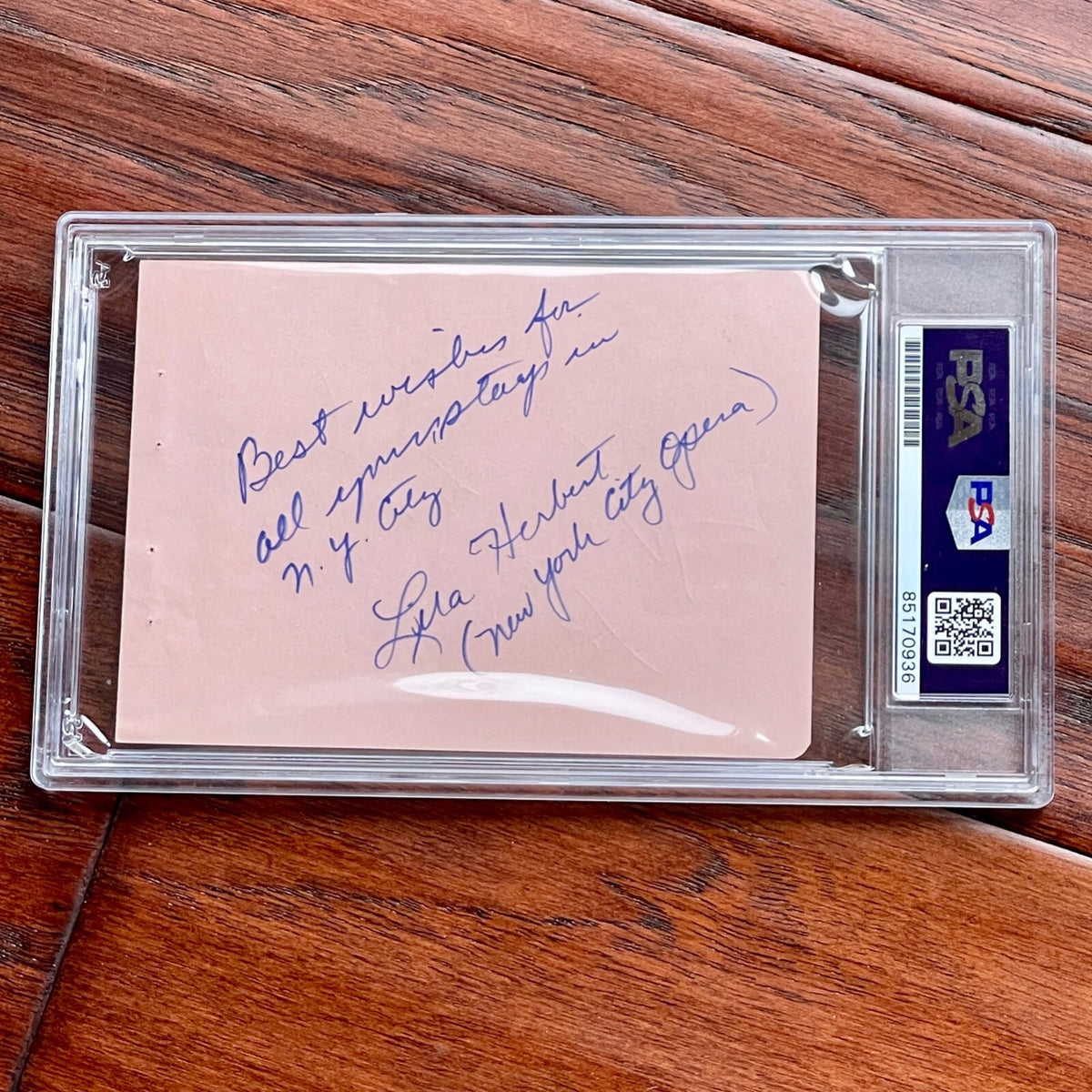 MARK HAMILL * PSA * "Follow The Force" AUTOGRAPH Note SIGNED * STAR WARS * Luke