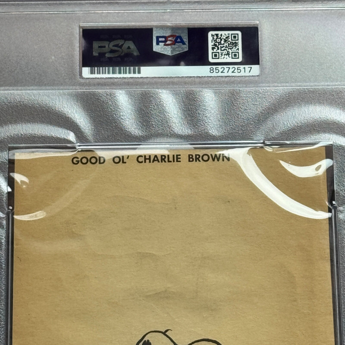 CHARLES M SCHULZ * PSA * Autograph SNOOPY Hand-Drawn Artwork Signed * PEANUTS