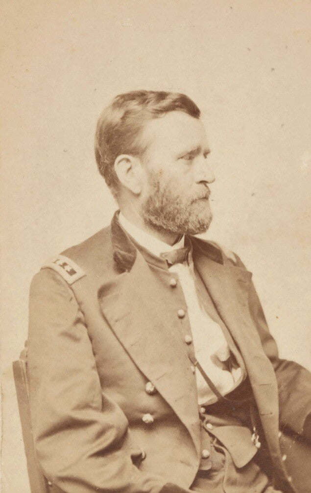 ULYSSES S. GRANT * PSA * Scarce AUTOGRAPH CDV Photo SIGNED Lieutenant General
