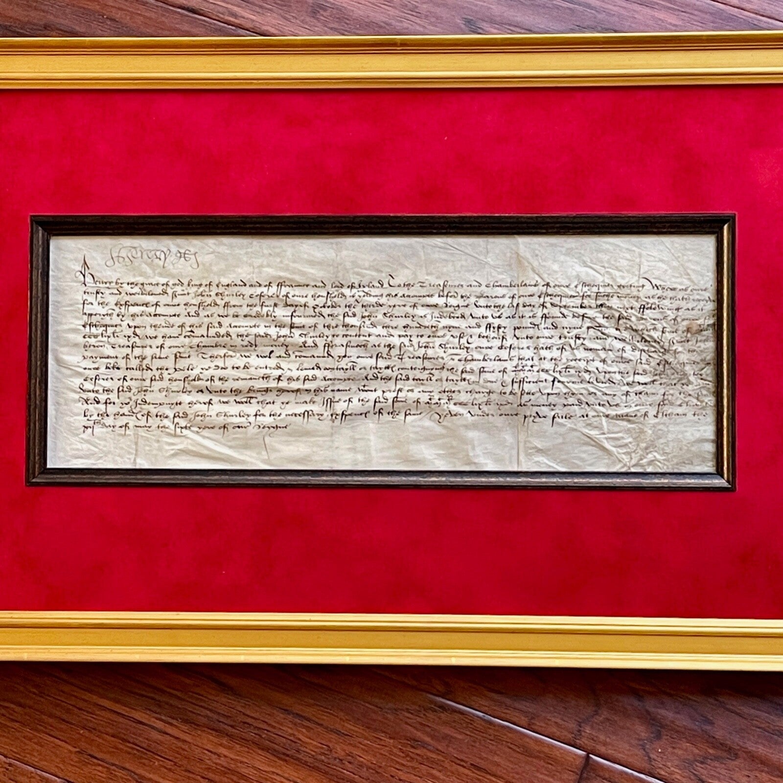 HENRY VIII * PSA/DNA * 1514 Royal Finance Autograph Document Signed * King of UK