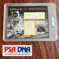 APOLLO 11 * PSA * Crew Signed Card Autographs * Neil Armstrong Aldrin Collins