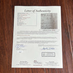 AARON BURR * JSA * With Sons of Liberty Member Autograph Legal Document Signed