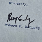 ROBERT F. KENNEDY * JSA * Autograph U.S. SENATE Letter SIGNED * RFK