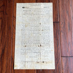 TEXAS COLONIZATION LAND GRANT * John Dominguez Signed Texana 1831 Broadside