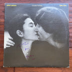 YOKO ONO * BAS * Autograph DOUBLE FANTASY Album Signed * Lennon "Starting Over"