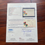 ALFRED HITCHCOCK * JSA Autograph Sketch SIGNED SELF-PORTRAIT Drawing CARICATURE