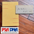 JOHN STEINBECK * PSA * Autograph 1st Edition IN DUBIOUS BATTLE Book Signed