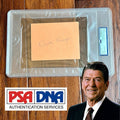 RONALD REAGAN * PSA * Autograph Economic Development Ticket Signed * DISNEYLAND