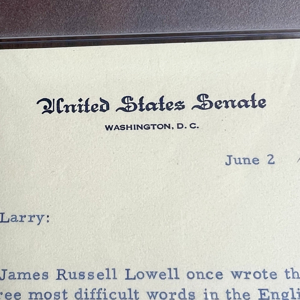 JOHN F. KENNEDY * PSA * "I WAS WRONG" AUTOGRAPH Letter Signed Nuclear Content
