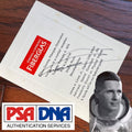 WILLIAM BILL ANDERS * PSA/DNA * Autograph Card APOLLO 8 *  EARTHRISE Signed