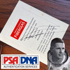 WILLIAM BILL ANDERS * PSA/DNA * Autograph Card APOLLO 8 *  EARTHRISE Signed