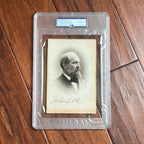 JAMES A. GARFIELD * PSA Gem 10 Graded * Signed Cabinet Card Photograph Autograph