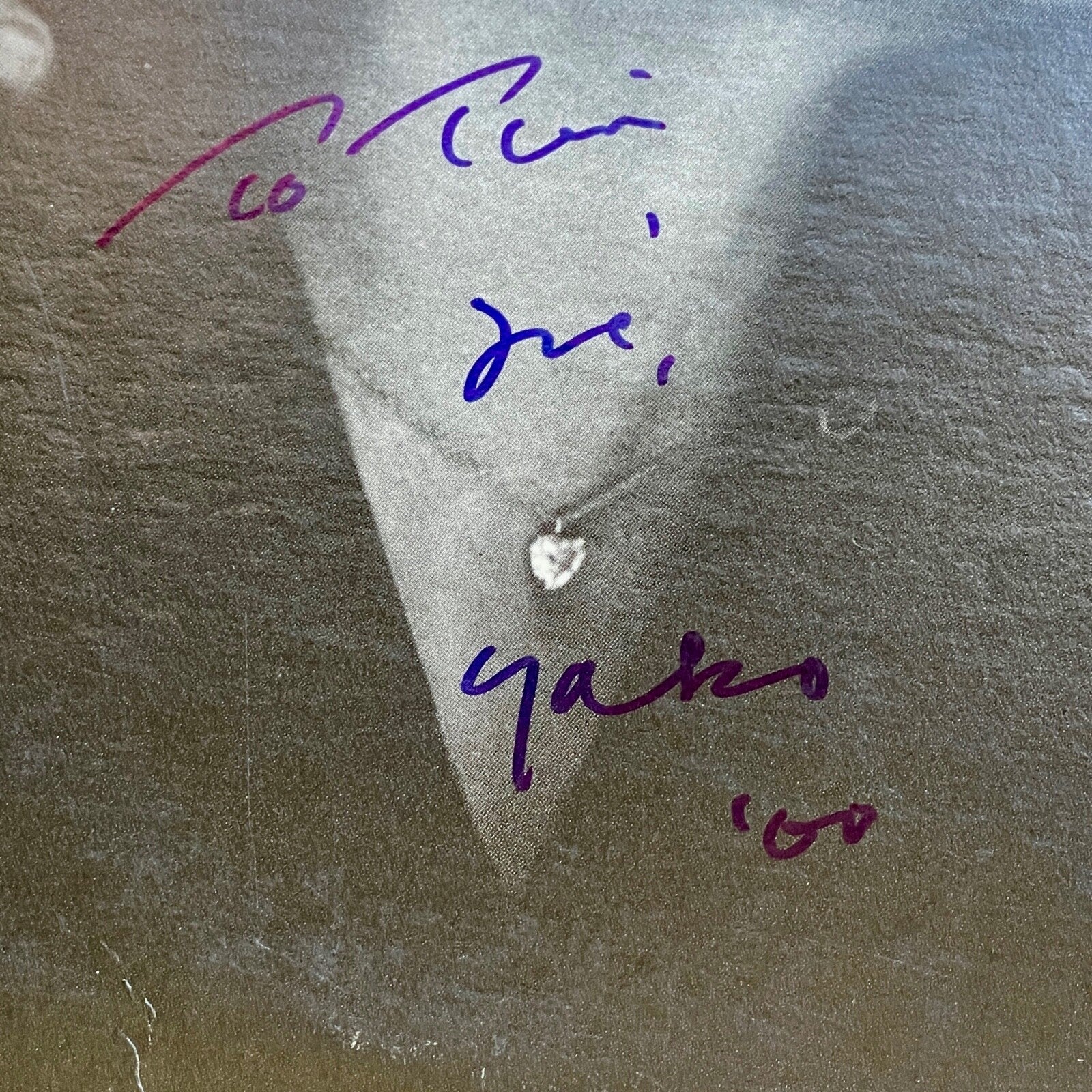 YOKO ONO * BAS * Autograph DOUBLE FANTASY Album Signed * Lennon "Starting Over"