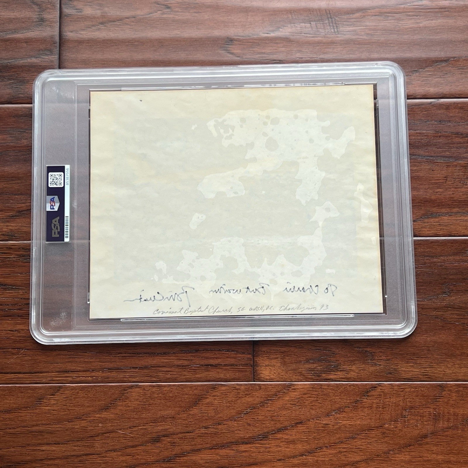 BILL CLINTON * PSA * Air Force One Signed As Pres Photo Autograph * Mt Rushmore