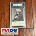FREDERICK DOUGLASS * PSA * Autograph Cut Signature CUSTOM CARD Signed