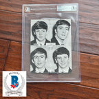 THE BEATLES * Beckett BAS * Band Signed Promo Photo Autograph * John Lennon
