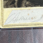 ANDREW JOHNSON * PSA * Autograph Cut Signature CDV Signed President Photograph