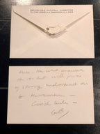 George HW Bush * PSA/DNA * Authentic AUTOGRAPH HANDWRITTEN Note SIGNED * RNC
