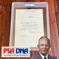 DWIGHT D. EISENHOWER * PSA * Autograph Letter Signed 8 DAYS BEFORE INAUGURATION