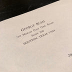 George HW Bush * PSA/DNA * AUTOGRAPH "candidate for President" SIGNED Letter