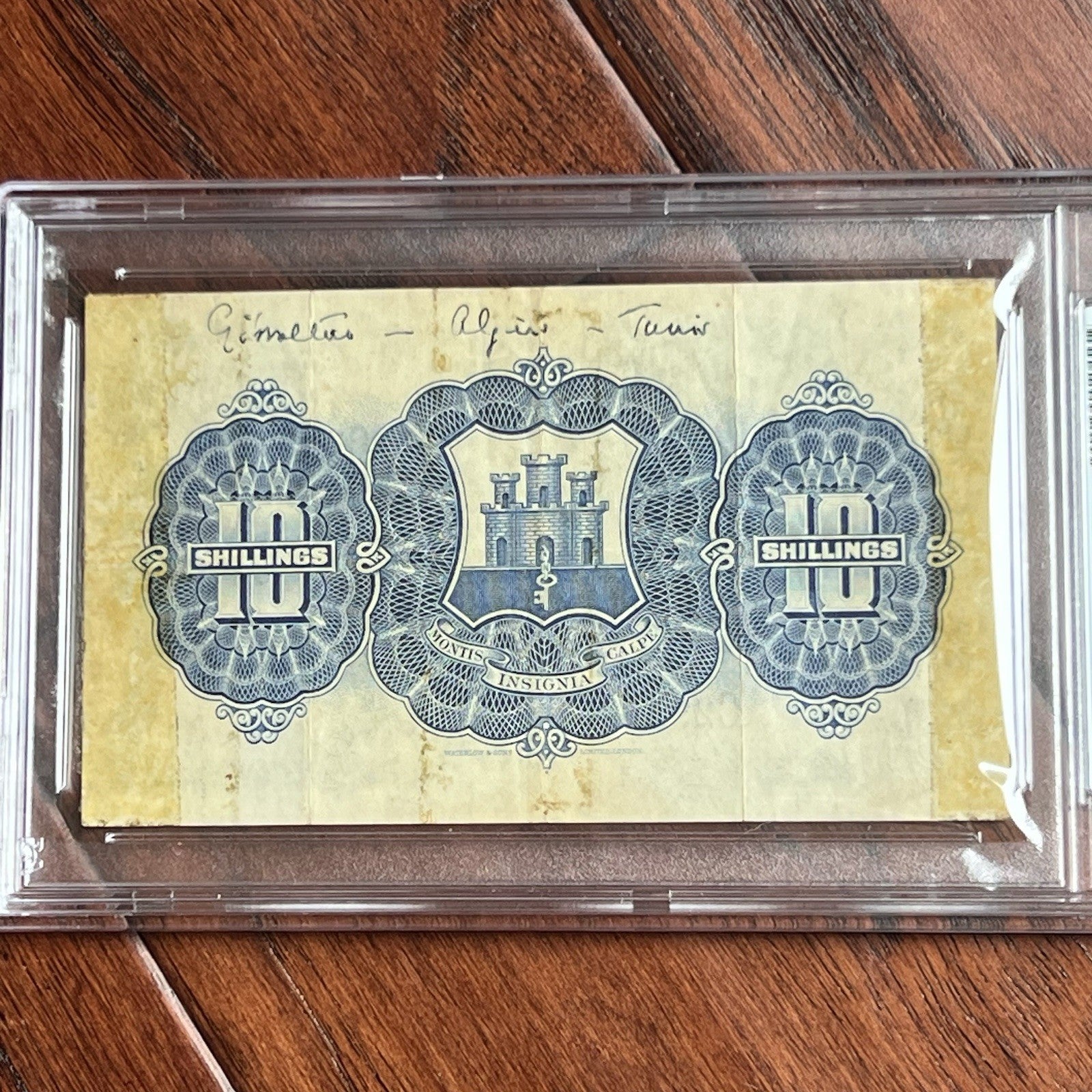 WINSTON S. CHURCHILL * Anthony Eden & Others 1943 SIGNED CURRENCY Autograph PSA