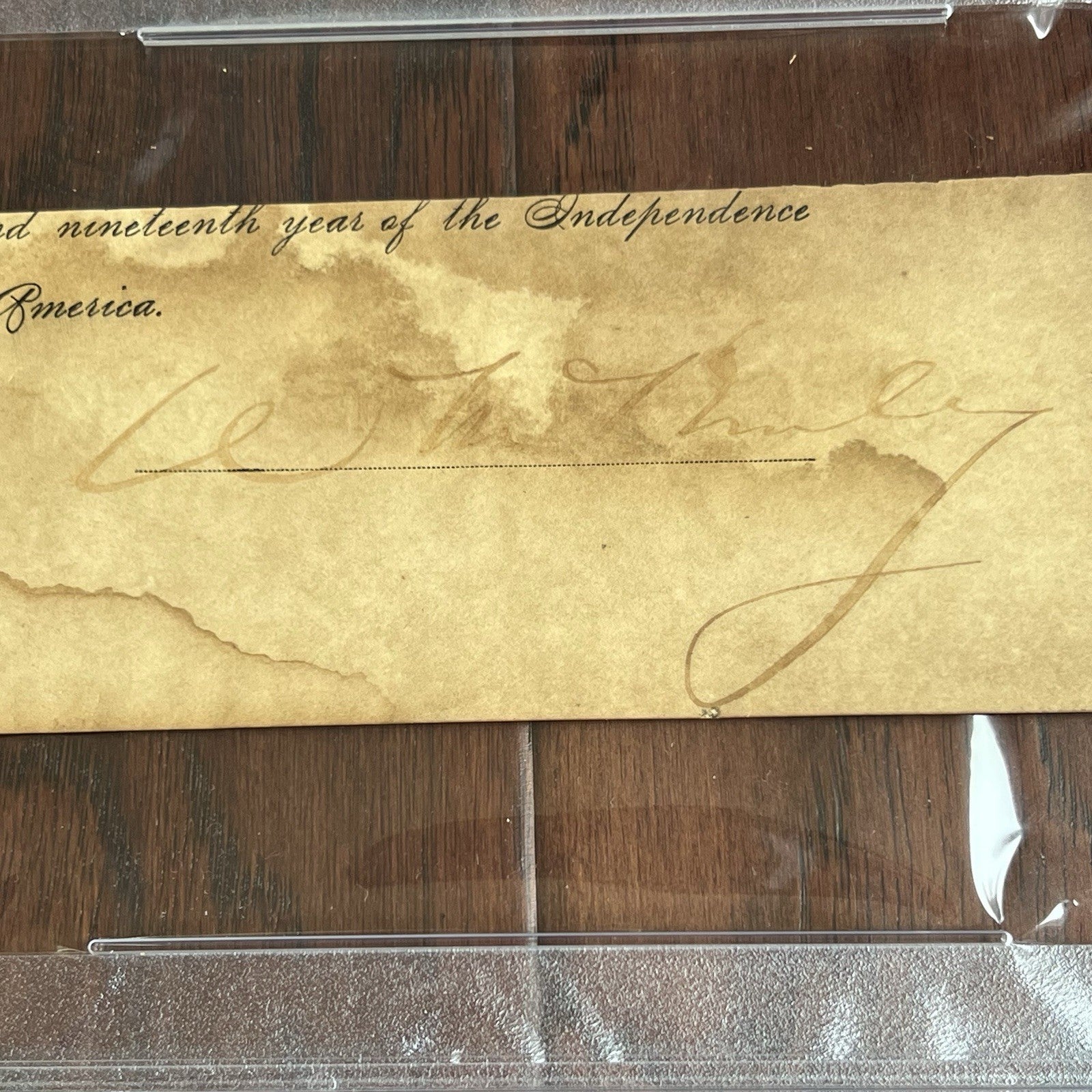 WILLIAM MCKINLEY * PSA/DNA Authentic Cut Signature OHIO Governor * POTUS