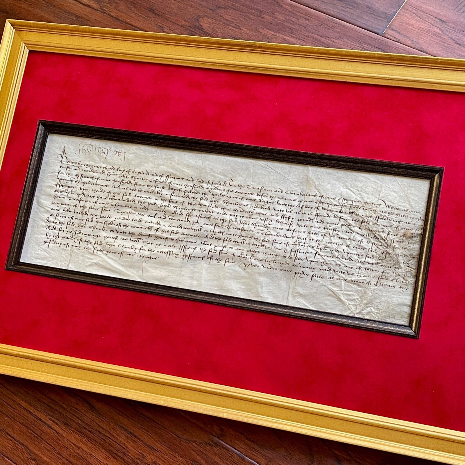 HENRY VIII * PSA/DNA * 1514 Royal Finance Autograph Document Signed * King of UK