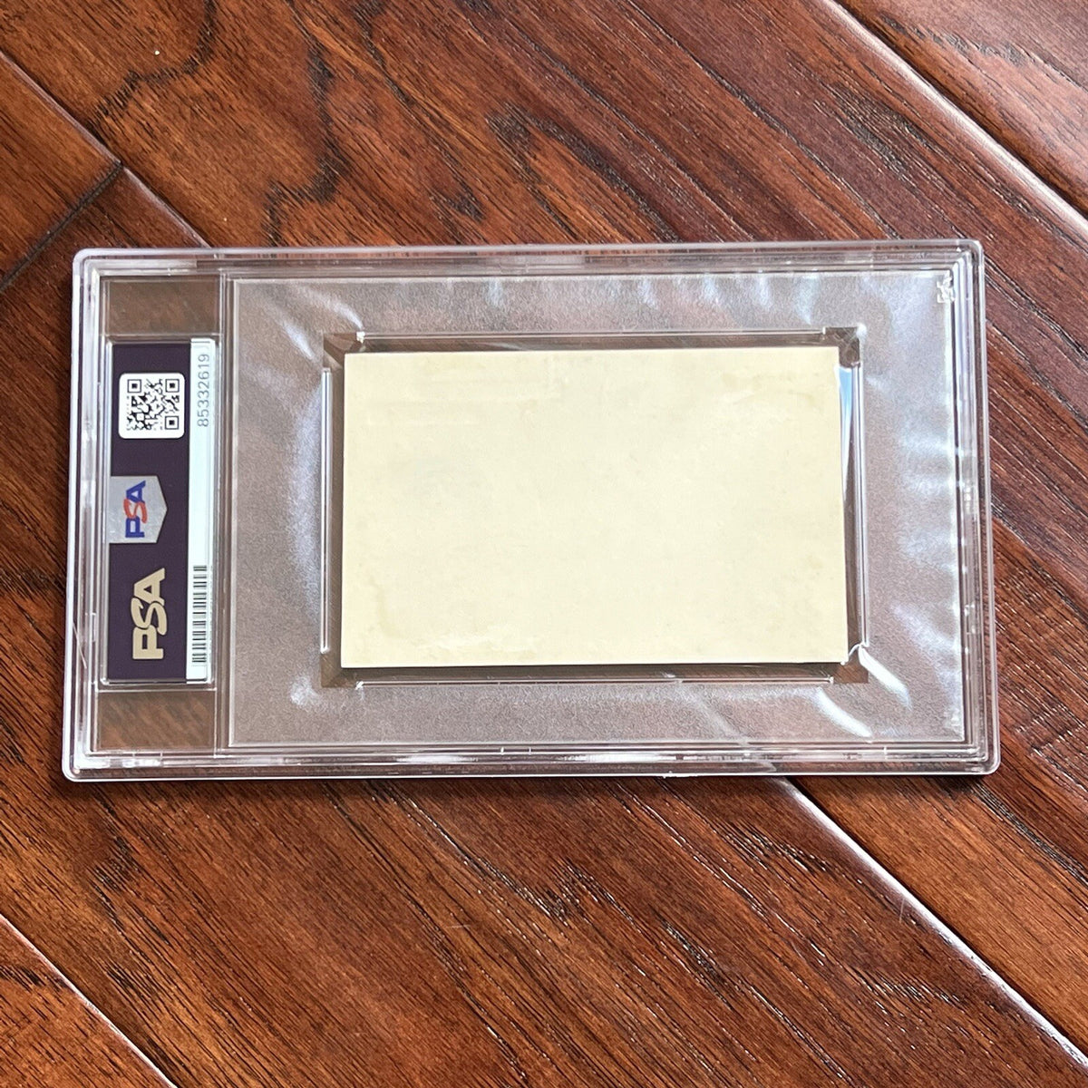 HARRY TRUMAN * PSA * Autograph White House Card AS PRESIDENT Signed Slabbed